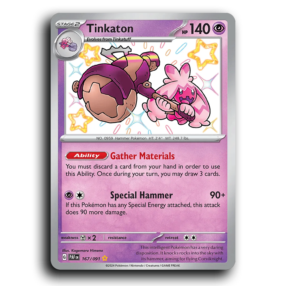 Tinkaton (167/091) [Paldean Fates]