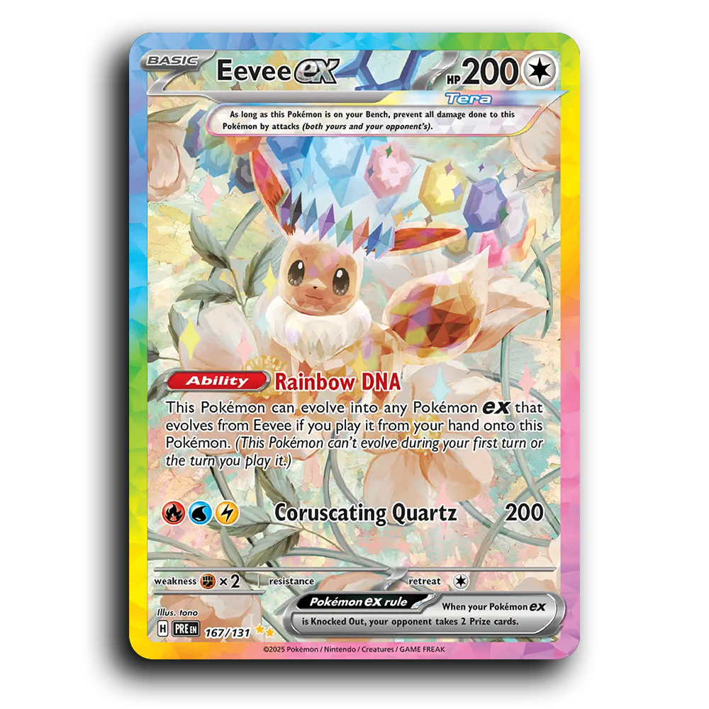Eevee ex - 167/131 [Prismatic Evolutions]