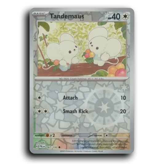 Tandemaus (167/193) [Paldea Evolved] Common Pokemon Card TCG Near Mint NM Reverse Holo
