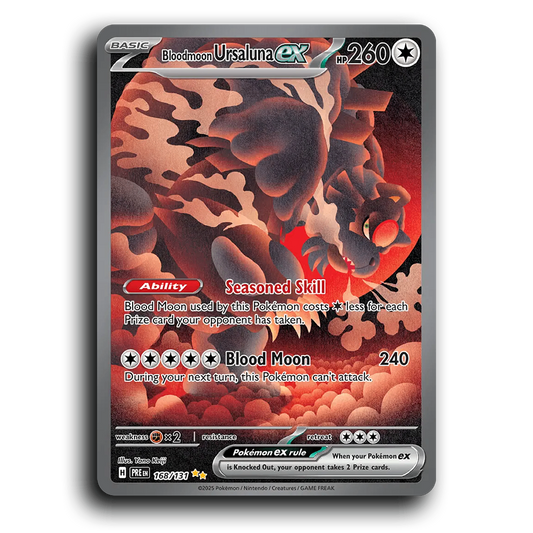 Bloodmoon Ursaluna ex - 168/131 [Prismatic Evolutions]