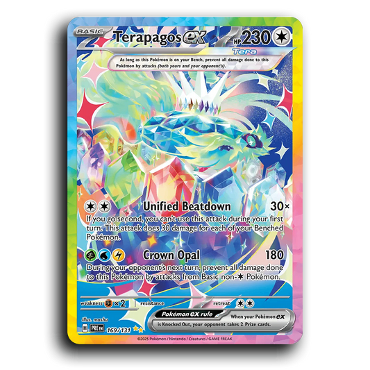 Terapagos ex - 169/131 [Prismatic Evolutions]