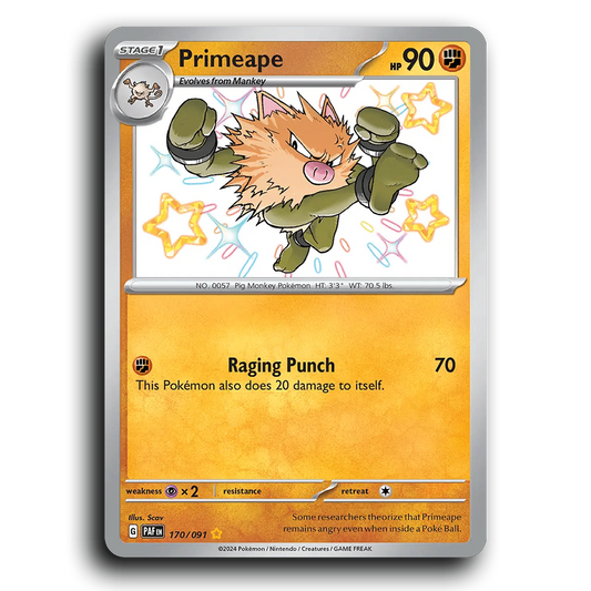 Primeape (170/091) [Paldean Fates]