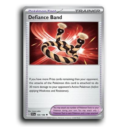 Defiance Band (169/198) [Scarlet & Violet] Uncommon inose yukie Pokemon Card TCG Near Mint NM