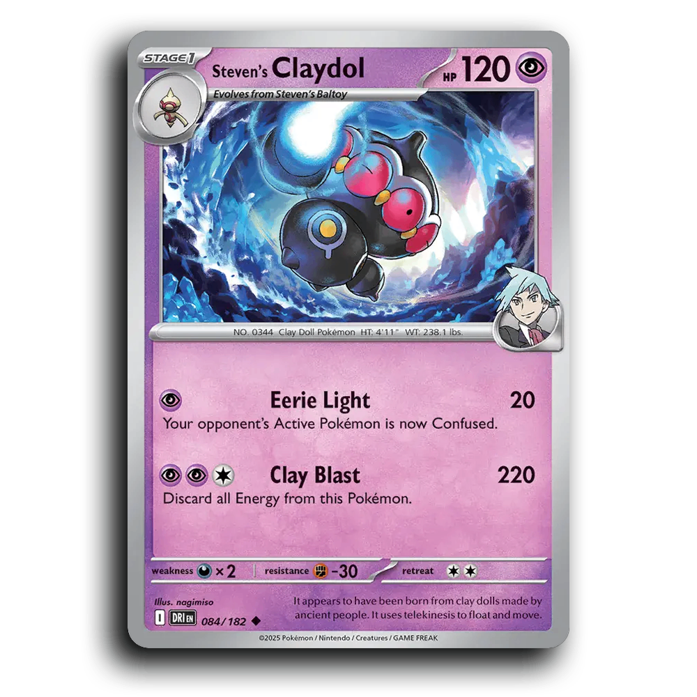 Steven's Claydol - 084/182 [SV10 - Destined Rivals]
