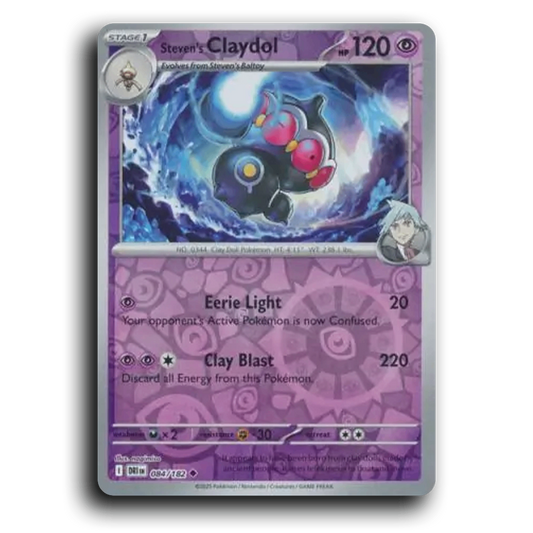 Steven's Claydol (084/182) [Destined Rivals]