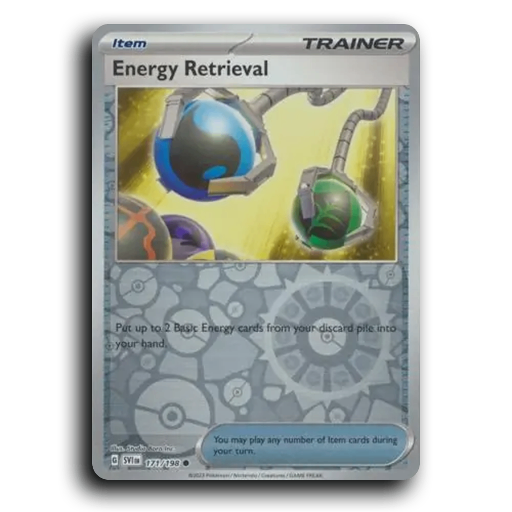 Energy Retrieval (171/198) [Scarlet & Violet] Common Studio Bora Inc. Pokemon Card TCG Near Mint NM Reverse Holo