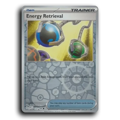 Energy Retrieval (171/198) [Scarlet & Violet] Common Studio Bora Inc. Pokemon Card TCG Near Mint NM Reverse Holo