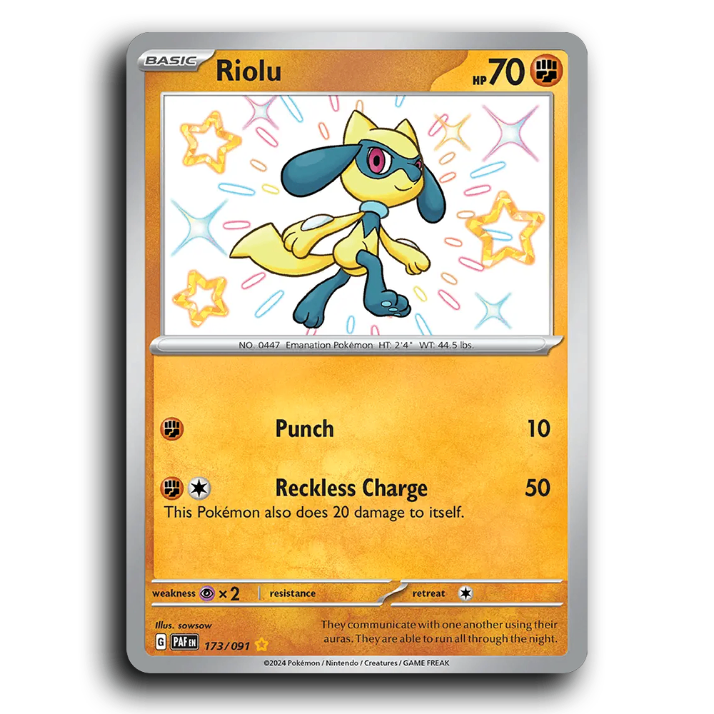 Riolu (173/091) [Paldean Fates]