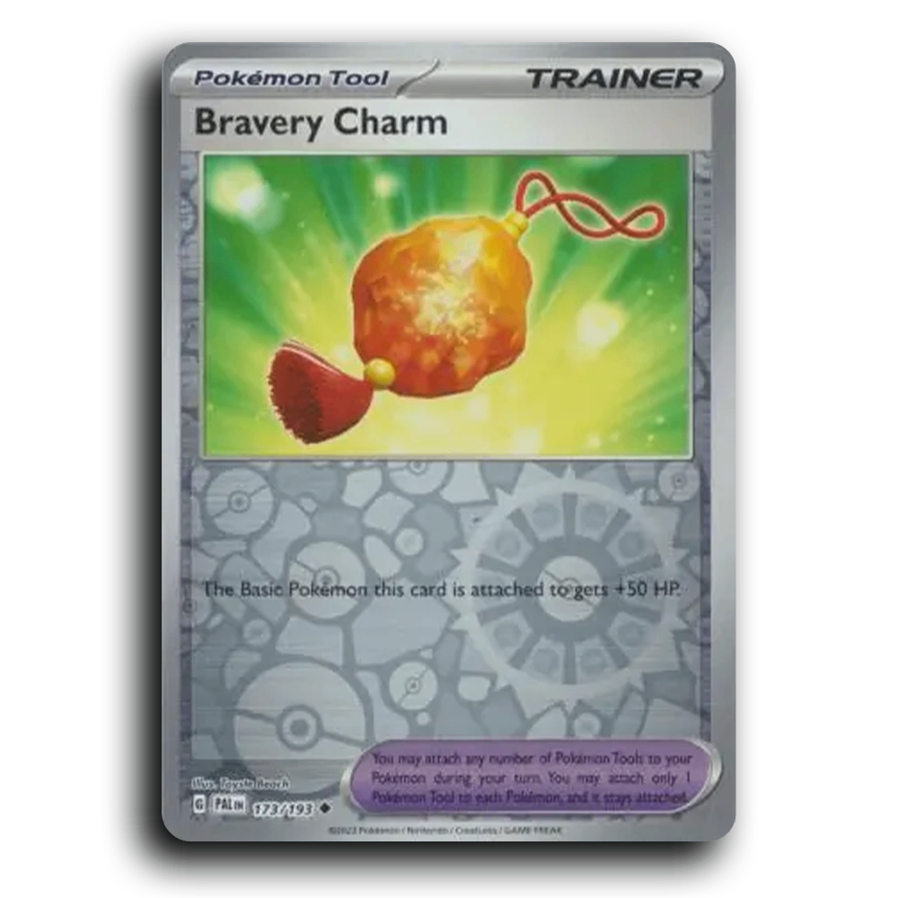 Bravery Charm (173/193) [Paldea Evolved] Uncommon Pokemon Card TCG Near Mint NM Reverse Holo