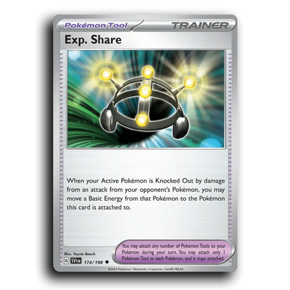 Exp. Share (174/198) [Scarlet & Violet] Uncommon Toyste Beach Pokemon Card TCG Near Mint NM
