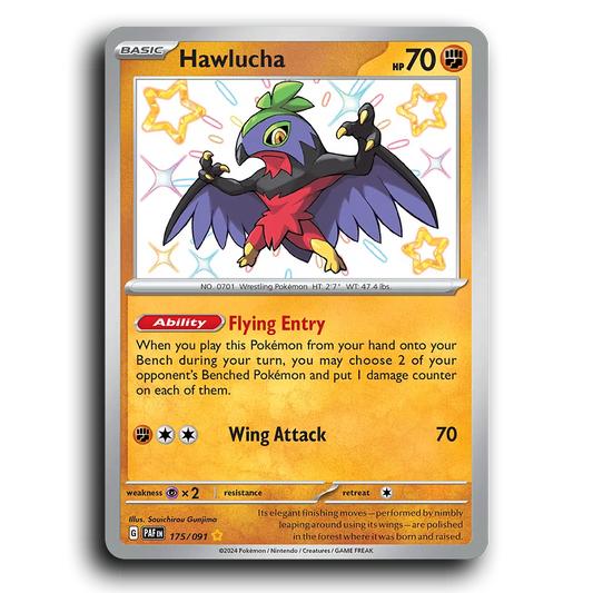 Hawlucha (175/091) [Paldean Fates]