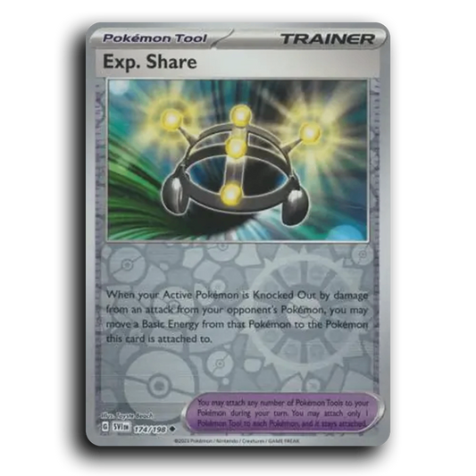 Exp. Share (174/198) [Scarlet & Violet] Uncommon Toyste Beach Pokemon Card TCG Near Mint NM Reverse Holo