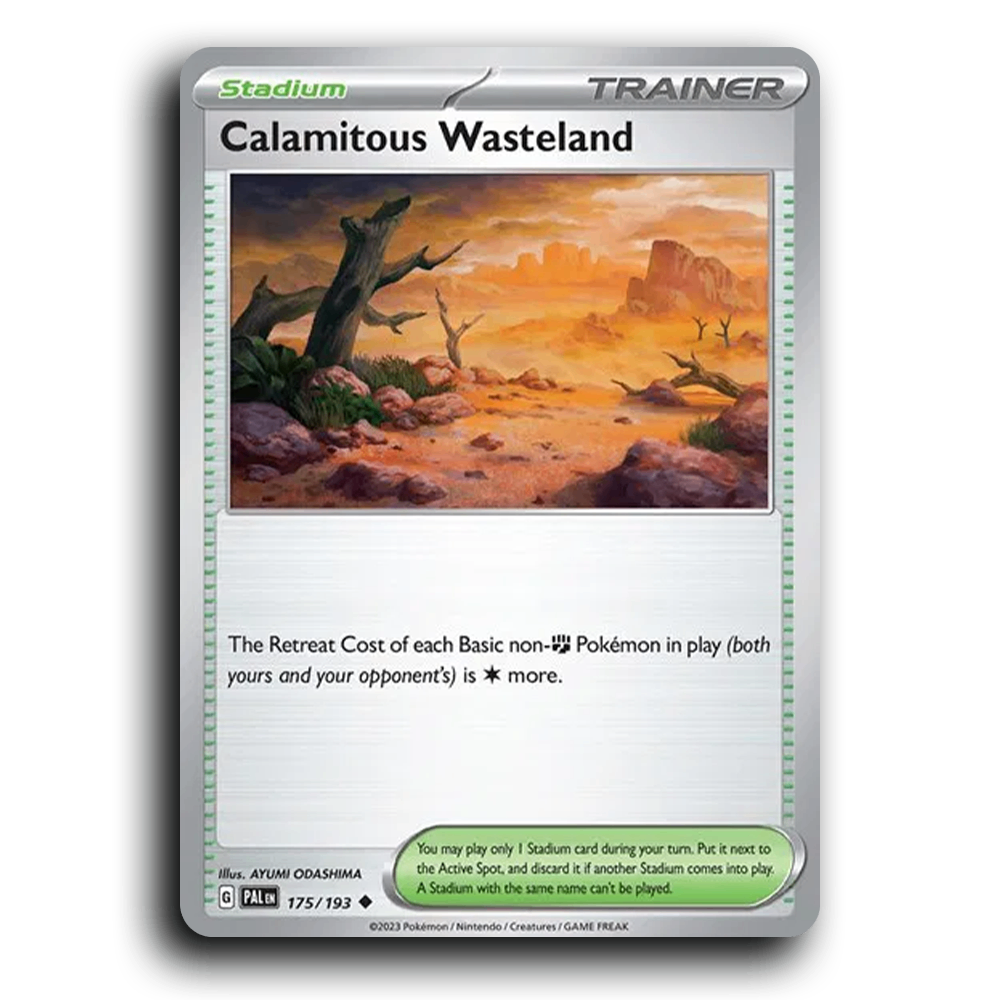 Calamitous Wasteland (175/193) [Paldea Evolved] Uncommon Pokemon Card TCG Near Mint NM