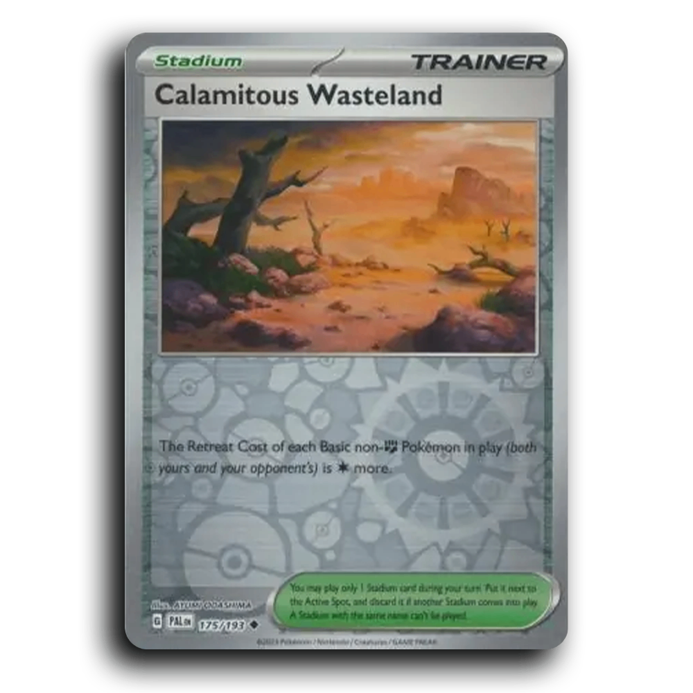 Calamitous Wasteland (175/193) [Paldea Evolved] Uncommon Pokemon Card TCG Near Mint NM Reverse Holo