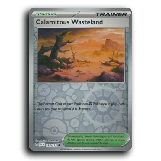 Calamitous Wasteland (175/193) [Paldea Evolved] Uncommon Pokemon Card TCG Near Mint NM Reverse Holo