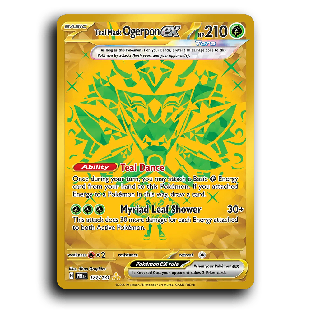 Teal Mask Ogerpon ex - 177/131 [Prismatic Evolutions]