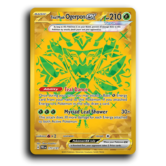 Teal Mask Ogerpon ex - 177/131 [Prismatic Evolutions]