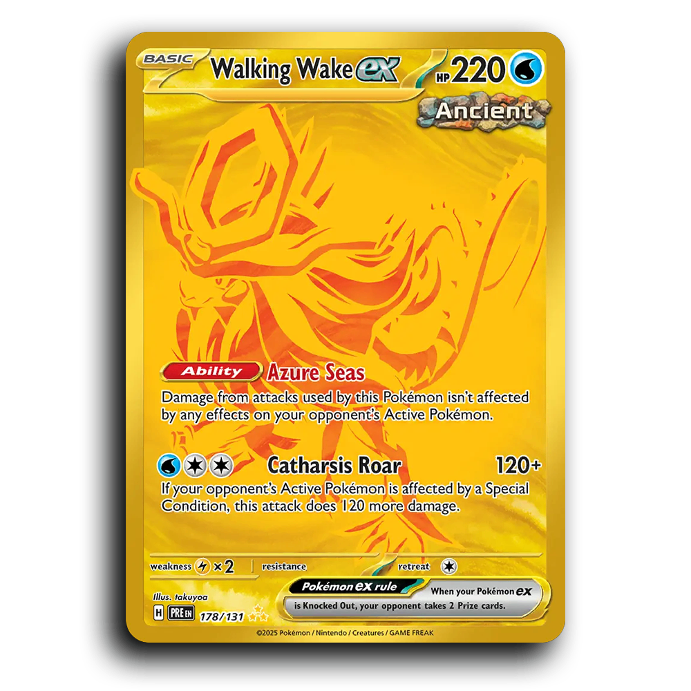 Walking Wake ex - 178/131 [Prismatic Evolutions]