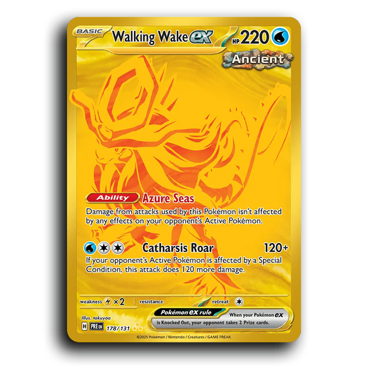 Walking Wake ex - 178/131 [Prismatic Evolutions]