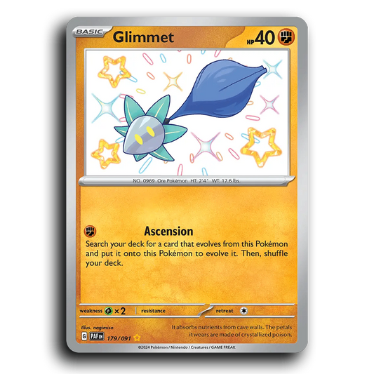 Glimmet (179/091) [Paldean Fates]