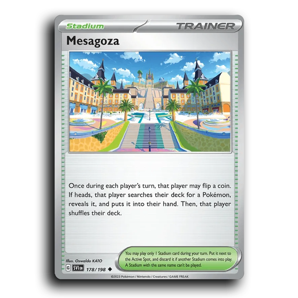 Mesagoza (178/198) [Scarlet & Violet] Uncommon Oswaldo KATO Pokemon Card TCG Near Mint NM