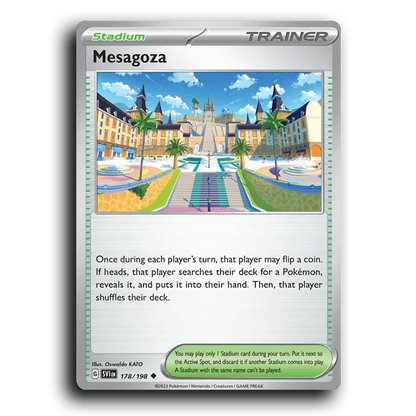 Mesagoza (178/198) [Scarlet & Violet] Uncommon Oswaldo KATO Pokemon Card TCG Near Mint NM