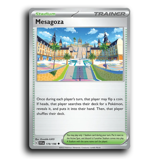 Mesagoza (178/198) [Scarlet & Violet] Uncommon Oswaldo KATO Pokemon Card TCG Near Mint NM