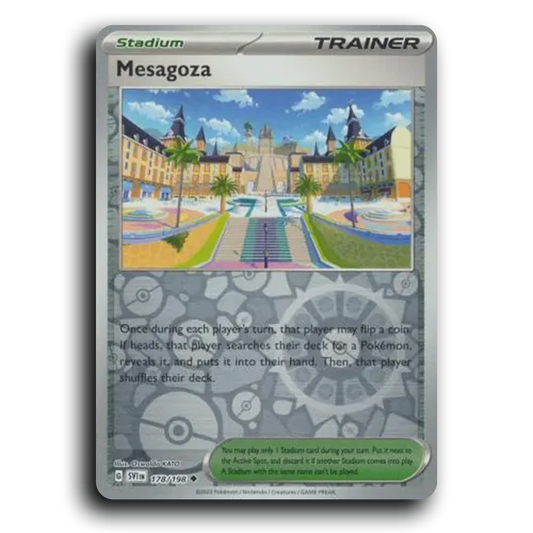 Mesagoza (178/198) [Scarlet & Violet] Uncommon Oswaldo KATO Pokemon Card TCG Near Mint NM Reverse Holo