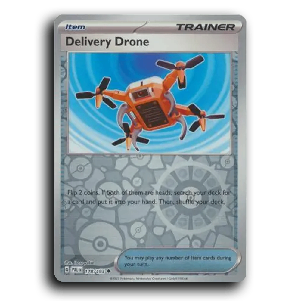 Delivery Drone (178/193) [Paldea Evolved] Uncommon Pokemon Card TCG Near Mint NM Reverse Holo