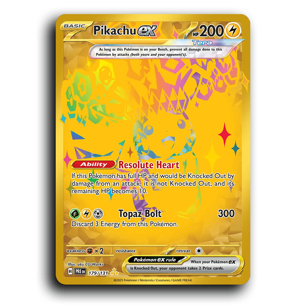 Pikachu ex - 179/131 [Prismatic Evolutions]