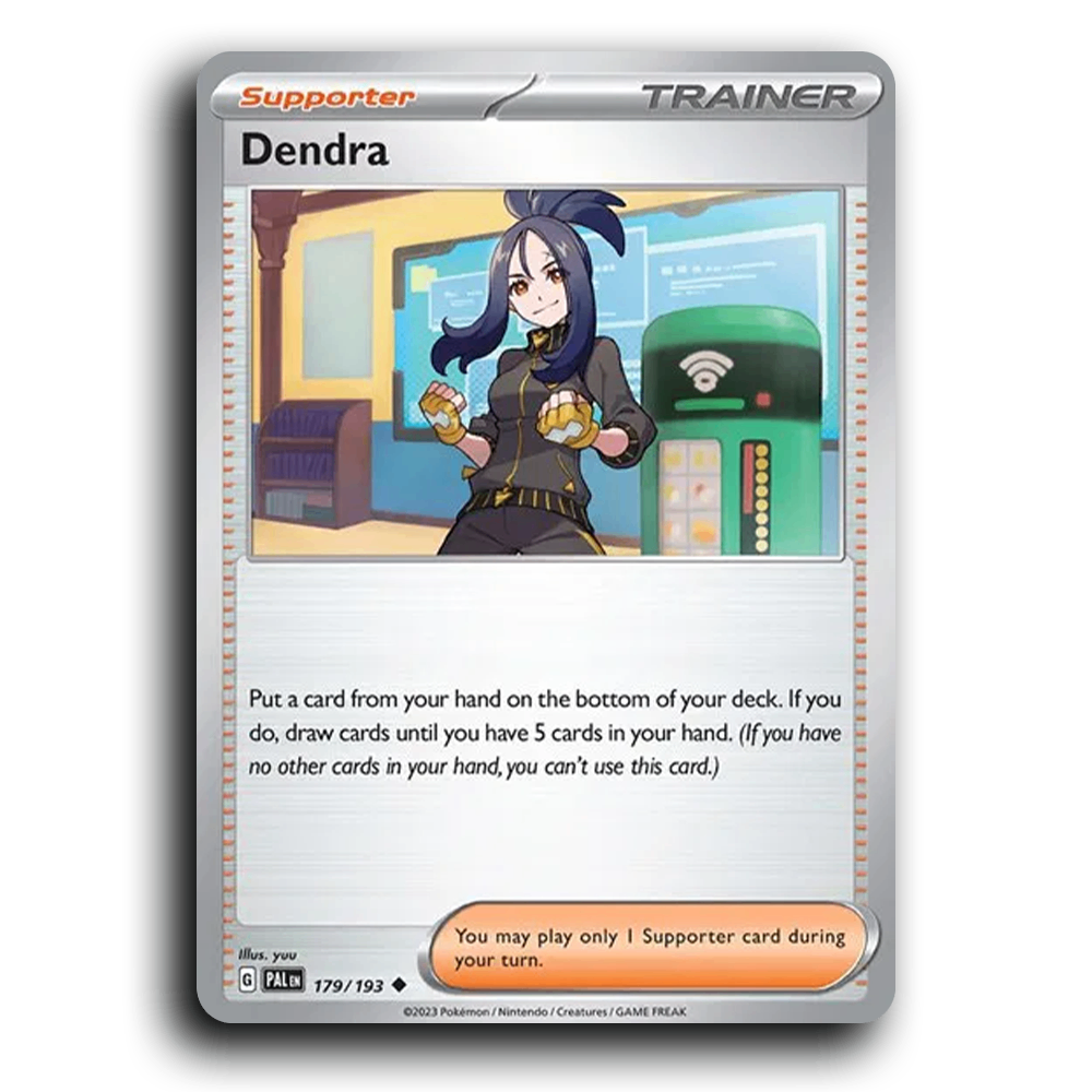 Dendra (179/193) [Paldea Evolved] Uncommon Pokemon Card TCG Near Mint NM