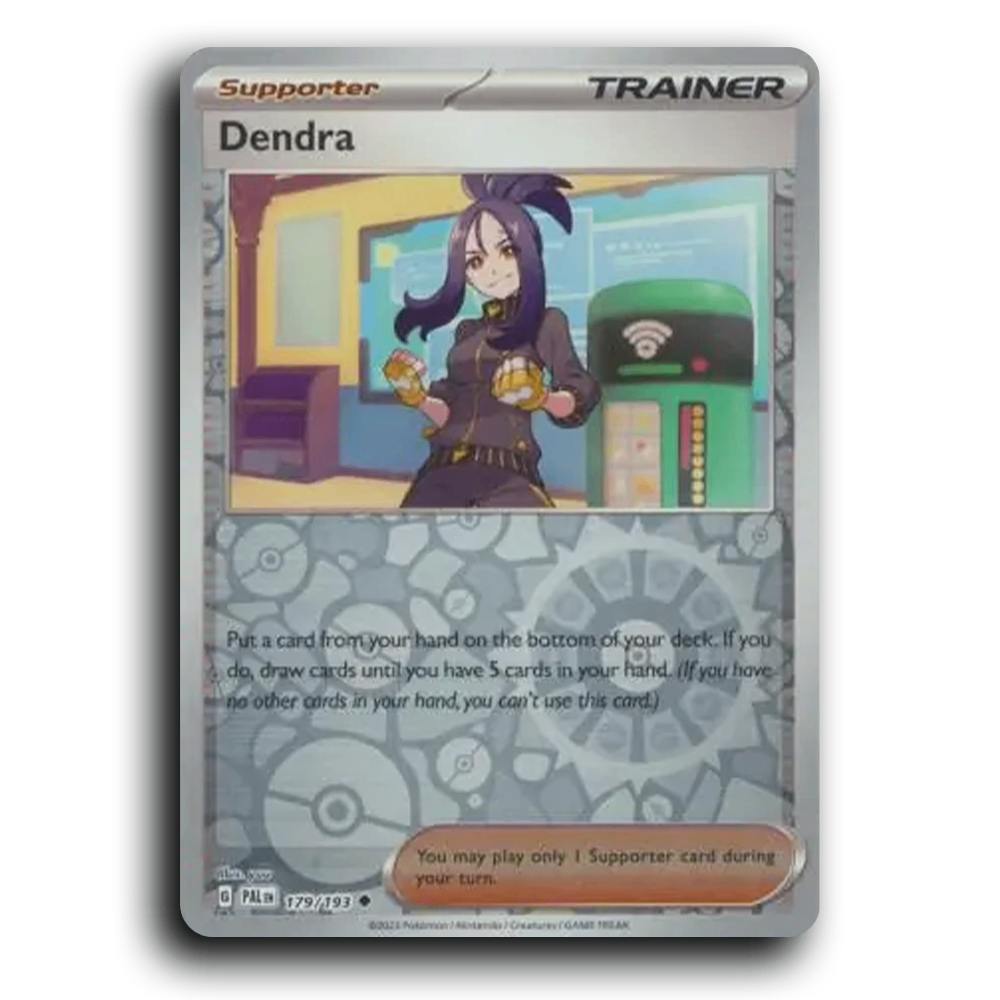 Dendra (179/193) [Paldea Evolved] Uncommon Pokemon Card TCG Near Mint NM Reverse Holo