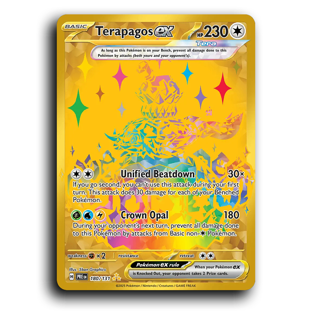Terapagos ex - 180/131 [Prismatic Evolutions]