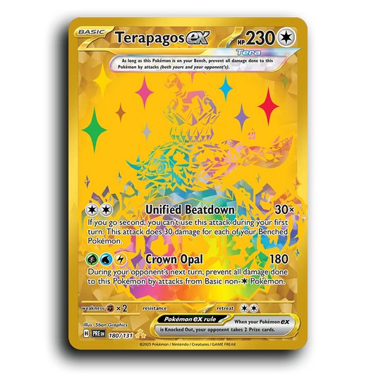Terapagos ex - 180/131 [Prismatic Evolutions]