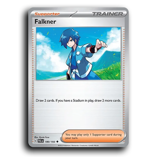 Falkner (180/193) [Paldea Evolved] Uncommon Pokemon Card TCG Near Mint NM