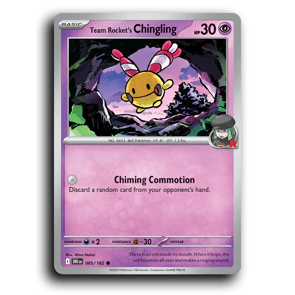 Team Rocket's Chingling - 085/182 [SV10 - Destined Rivals]