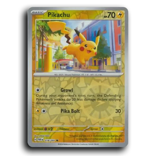 Pikachu (018/091) [Paldean Fates]