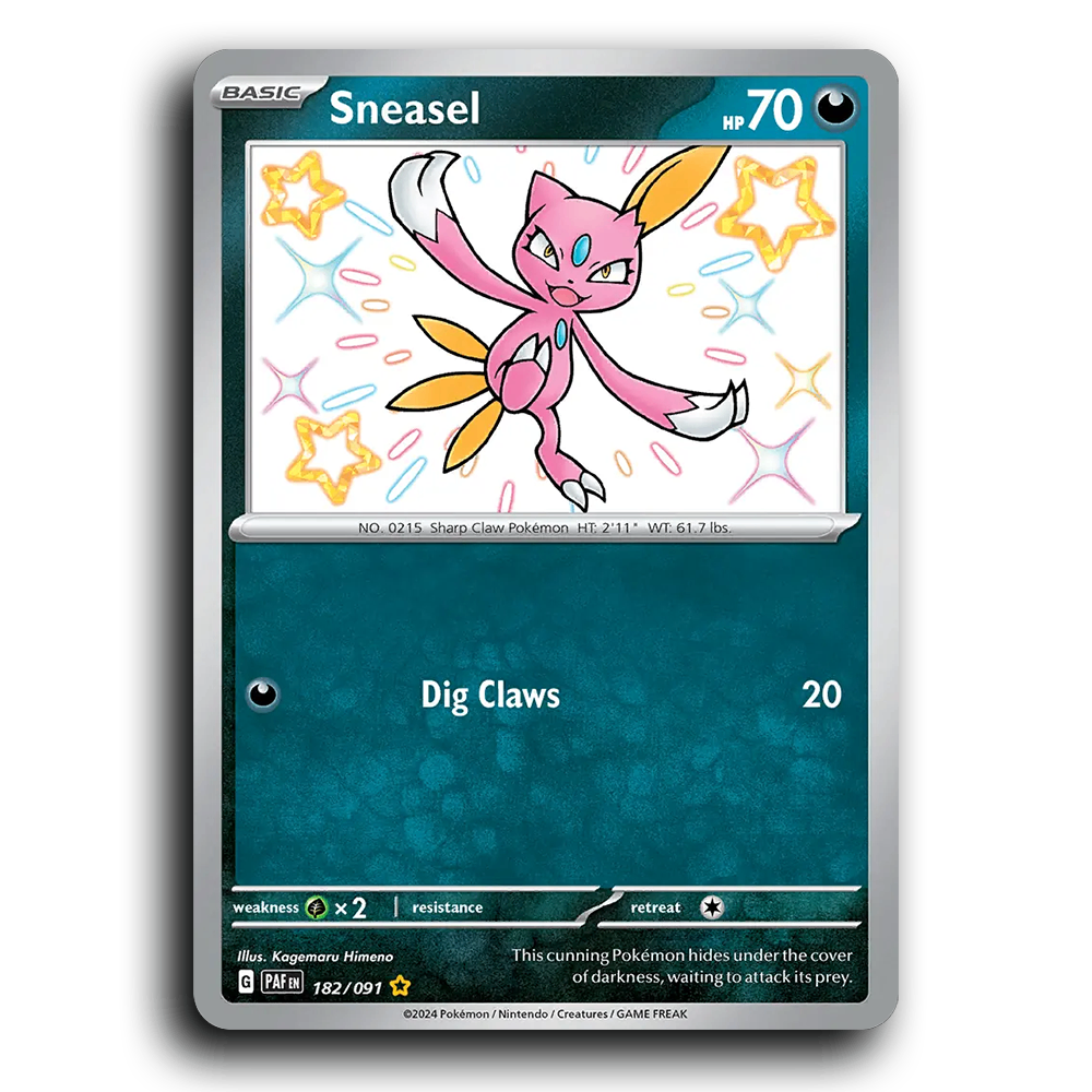 Sneasel (182/091) [Paldean Fates]