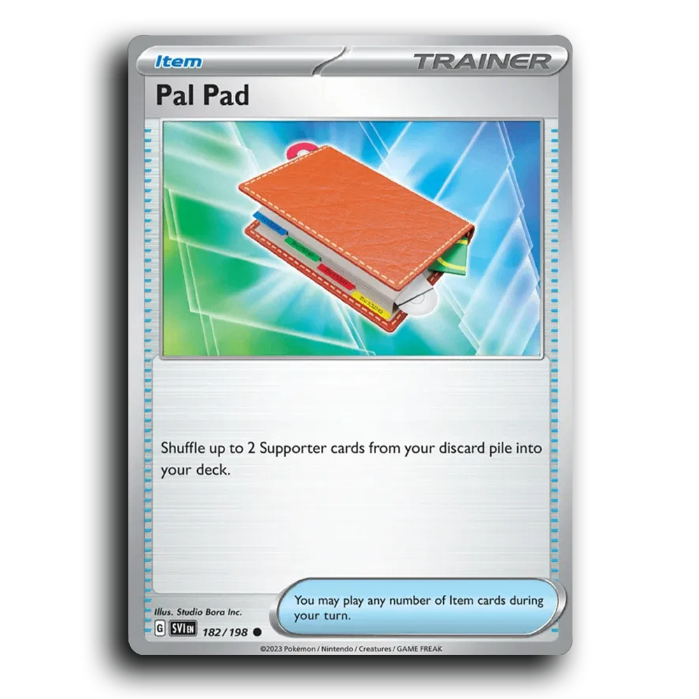 Pal Pad (182/198) [Scarlet & Violet] Common Studio Bora Inc. Pokemon Card TCG Near Mint NM