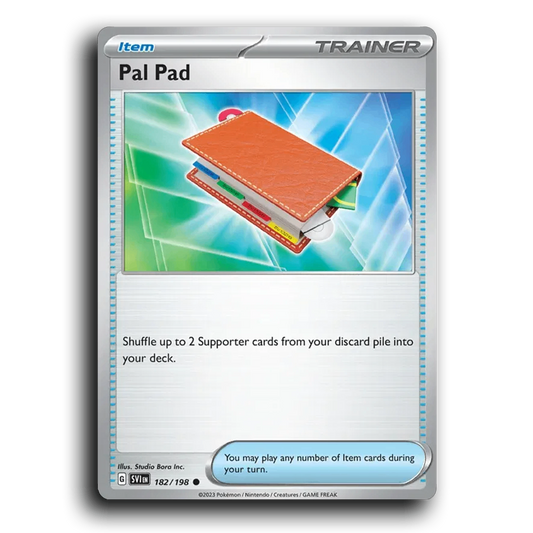 Pal Pad (182/198) [Scarlet & Violet] Common Studio Bora Inc. Pokemon Card TCG Near Mint NM