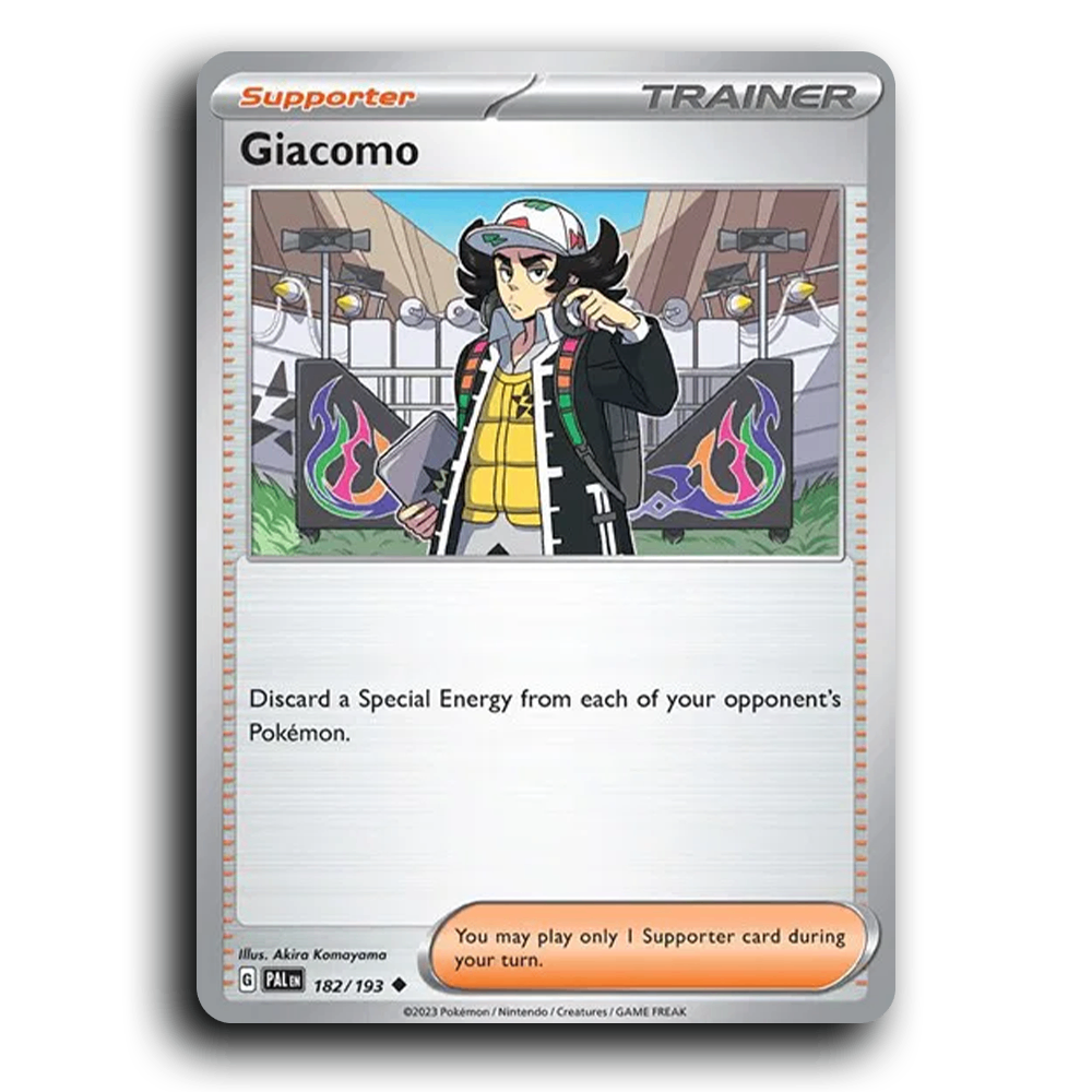 Giacomo (182/193) [Paldea Evolved] Uncommon Pokemon Card TCG Near Mint NM