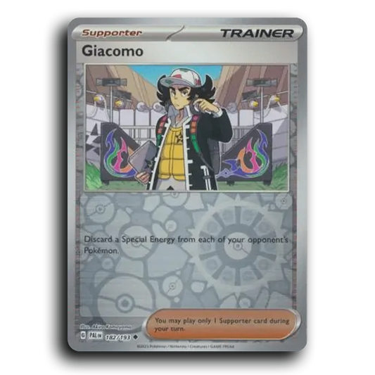 Giacomo (182/193) [Paldea Evolved] Uncommon Pokemon Card TCG Near Mint NM Reverse Holo
