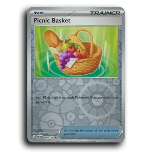 Picnic Basket (184/198) [Scarlet & Violet] Uncommon OKACHEKE Pokemon Card TCG Near Mint NM Reverse Holo
