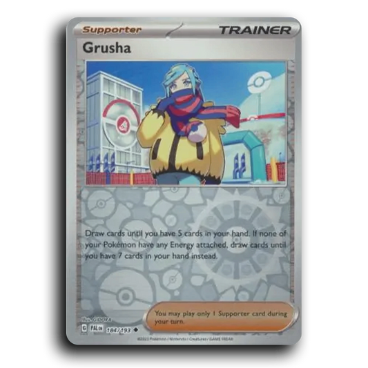 Grusha (184/193) [Paldea Evolved] Uncommon Pokemon Card TCG Near Mint NM Reverse Holo