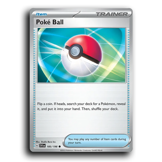 Poke Ball (185/198) [Scarlet & Violet] Common Studio Bora Inc. Pokemon Card TCG Near Mint NM