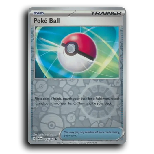Poke Ball (185/198) [Scarlet & Violet] Common Studio Bora Inc. Pokemon Card TCG Near Mint NM Reverse Holo