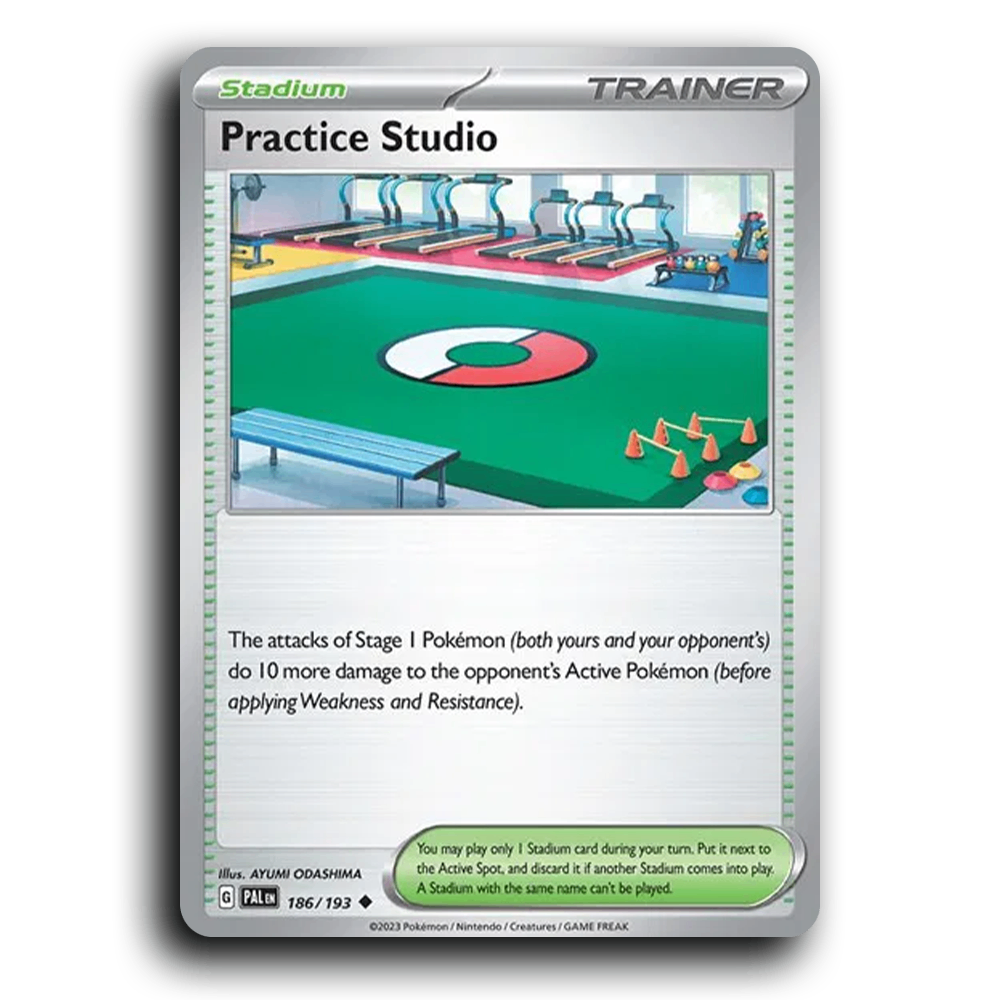 Practice Studio (186/193) [Paldea Evolved] Uncommon Pokemon Card TCG Near Mint NM