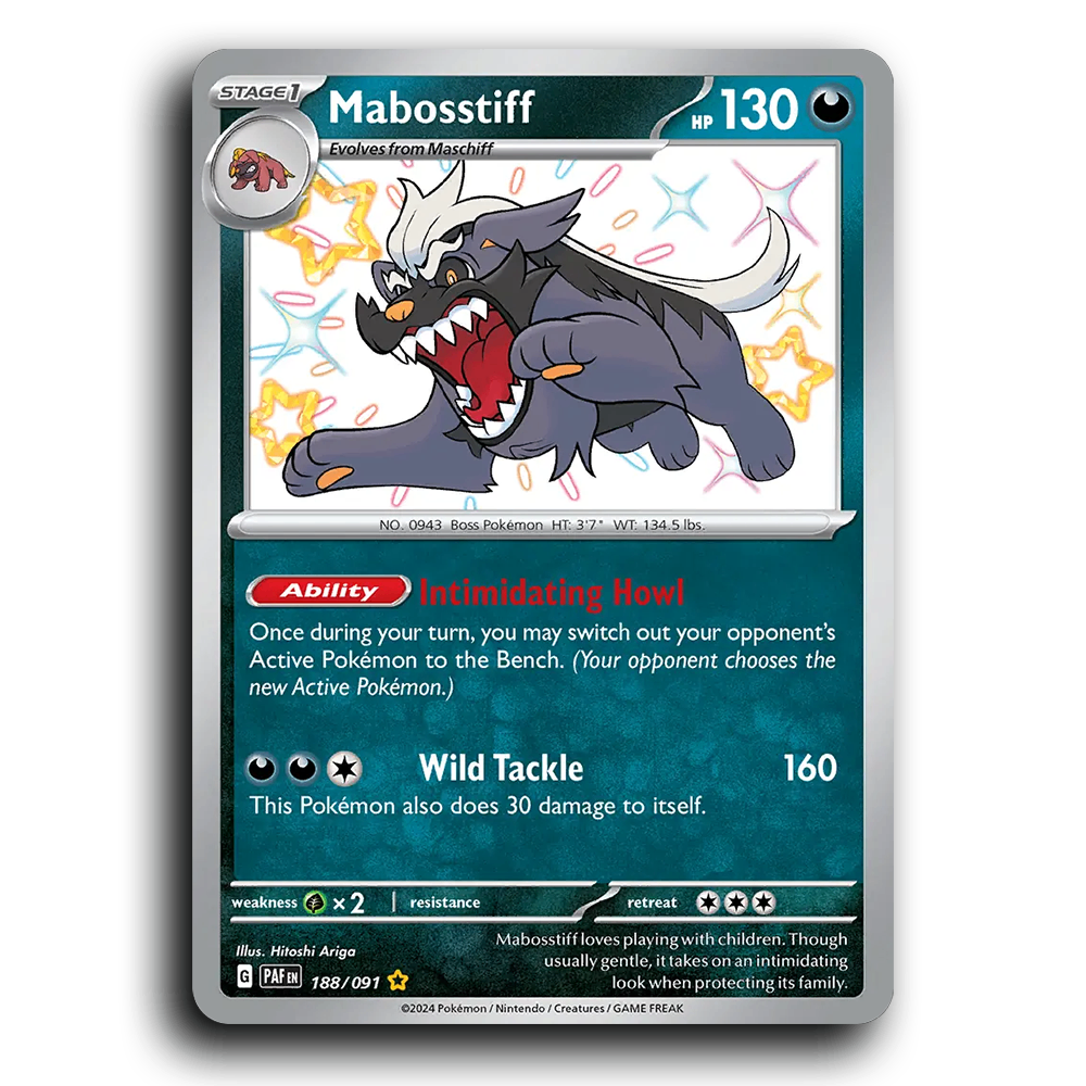 Mabosstiff (188/091) [Paldean Fates]