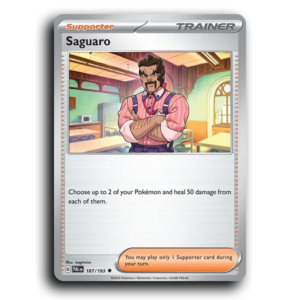 Saguaro (187/193) [Paldea Evolved] Uncommon Pokemon Card TCG Near Mint NM