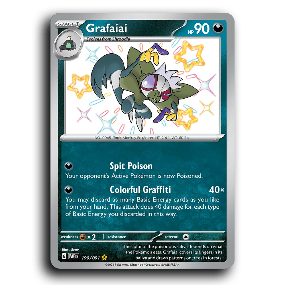 Grafaiai (190/091) [Paldean Fates]